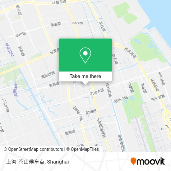 上海-苍山候车点 map