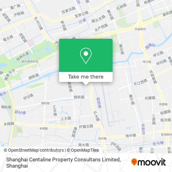 Shanghai Centaline Property Consultans Limited map