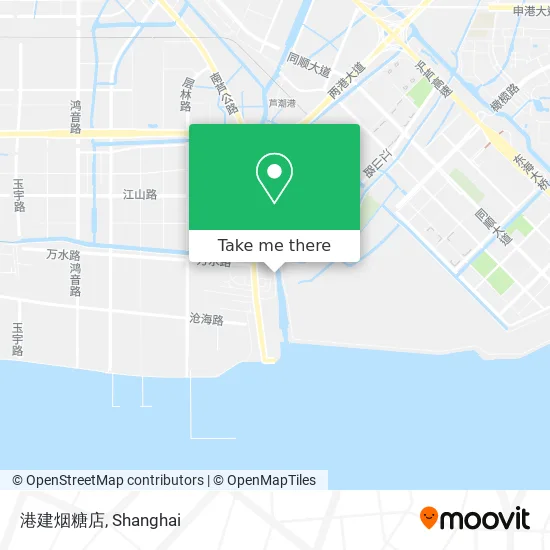 港建烟糖店 map