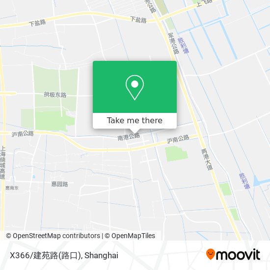 X366/建苑路(路口) map