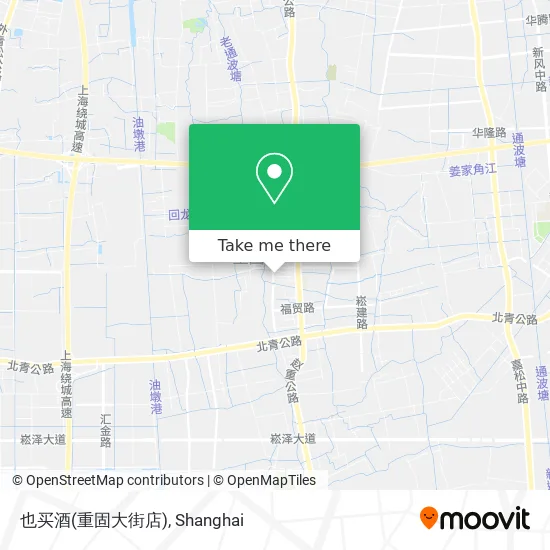 也买酒(重固大街店) map