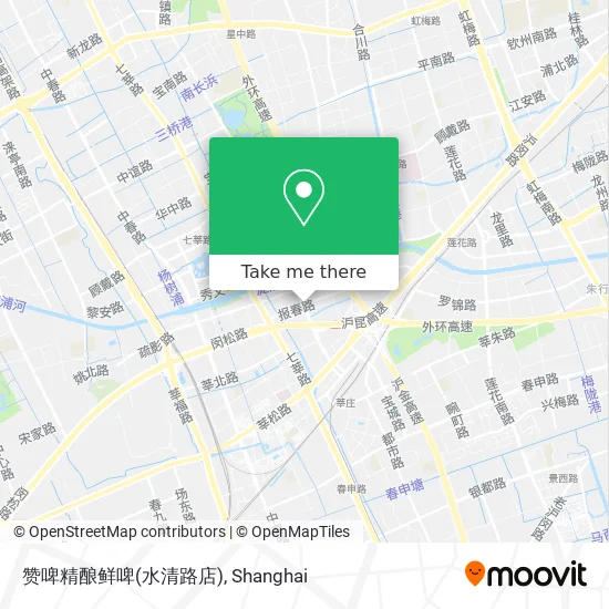 赞啤精酿鲜啤(水清路店) map