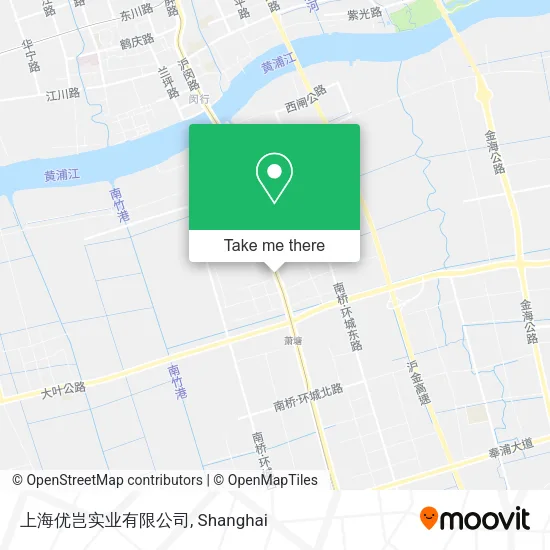 上海优岂实业有限公司 map