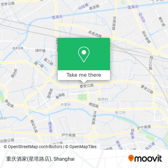 重庆酒家(星塔路店) map