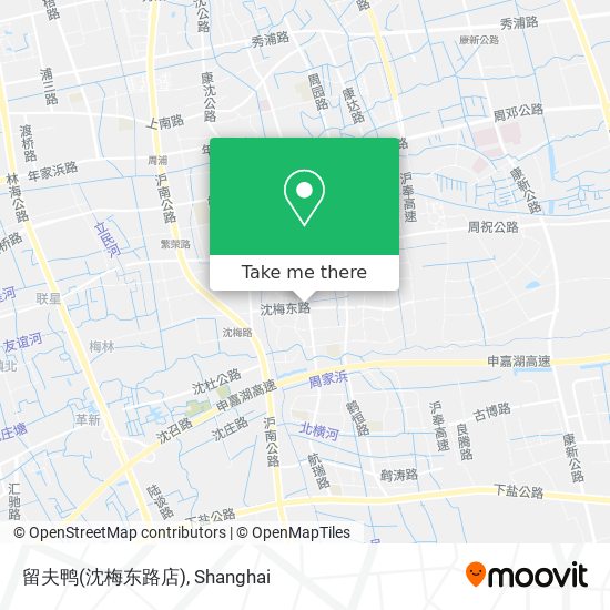 留夫鸭(沈梅东路店) map