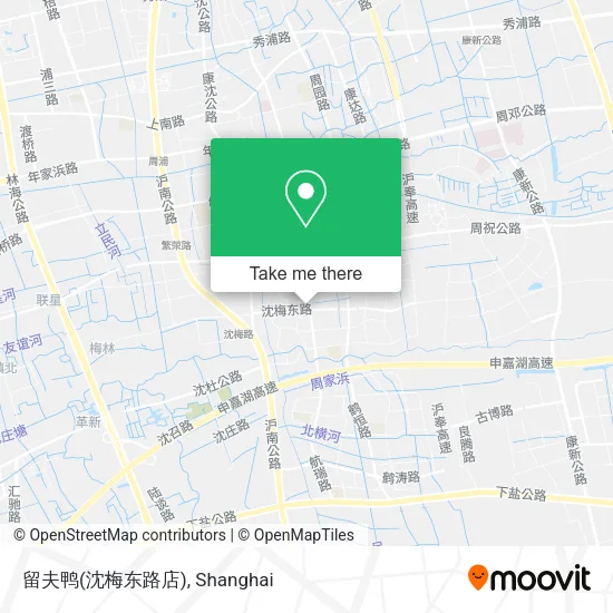 留夫鸭(沈梅东路店) map