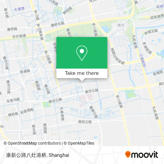康新公路八灶港桥 map