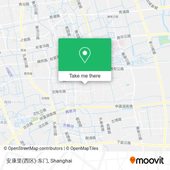 安康里(西区)-东门 map