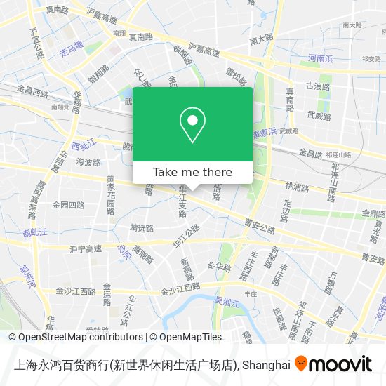 上海永鸿百货商行(新世界休闲生活广场店) map