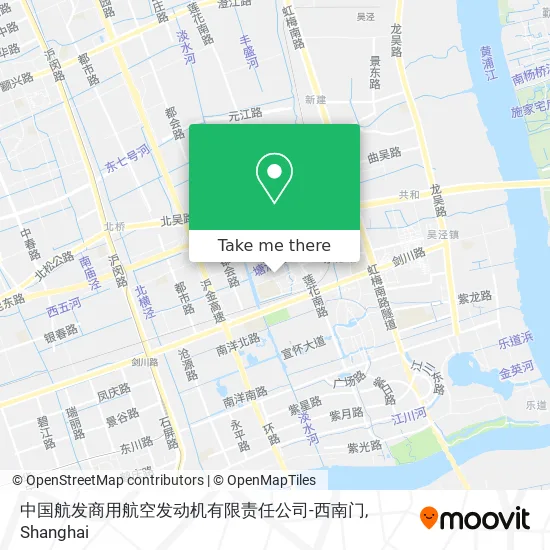 中国航发商用航空发动机有限责任公司-西南门 map