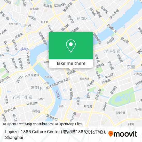 Lujiazui 1885 Culture Center (陆家嘴1885文化中心) map