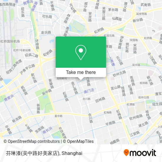 芬琳漆(吴中路好美家店) map