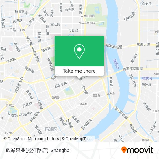 欣诚果业(控江路店) map