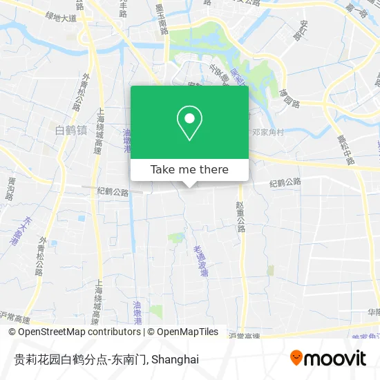 贵莉花园白鹤分点-东南门 map