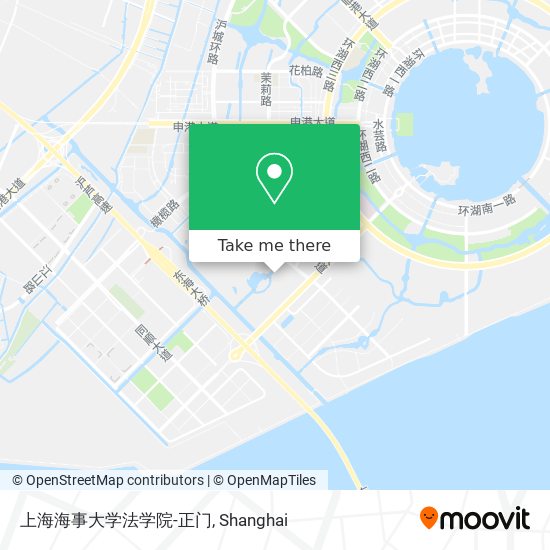 上海海事大学法学院-正门 map