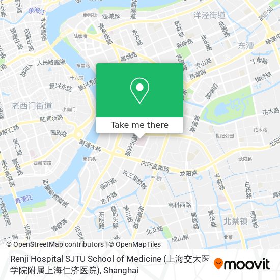 Renji Hospital SJTU School of Medicine (上海交大医学院附属上海仁济医院) map