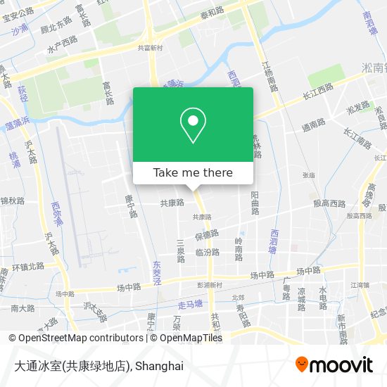 大通冰室(共康绿地店) map