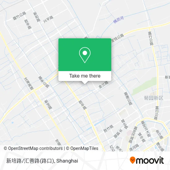 新培路/汇善路(路口) map