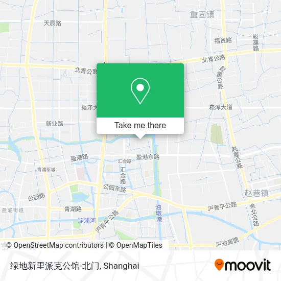 绿地新里派克公馆-北门 map