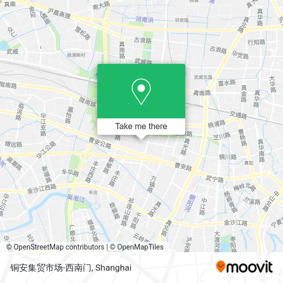 铜安集贸市场-西南门 map