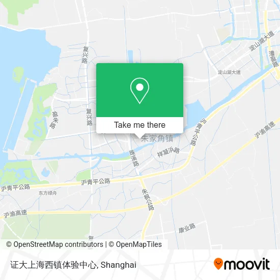 证大上海西镇体验中心 map