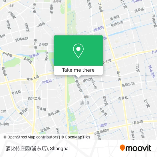 酒比特庄园(浦东店) map