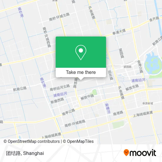 团结路 map