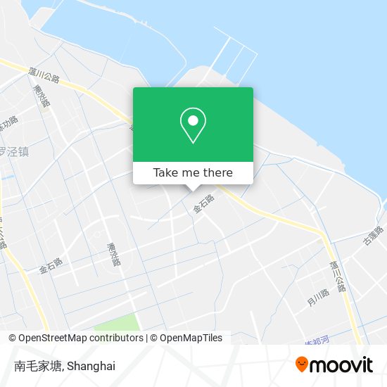 南毛家塘 map