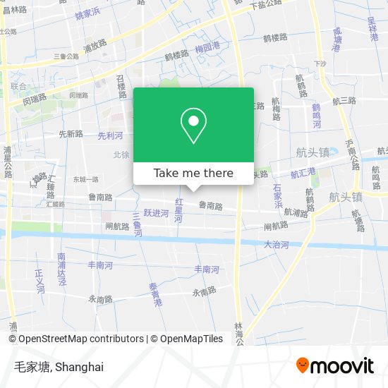 毛家塘 map