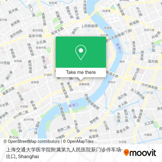 上海交通大学医学院附属第九人民医院新门诊停车场-出口 map
