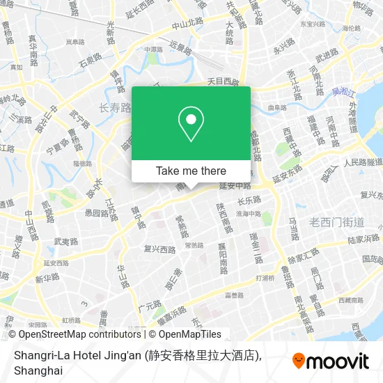 Shangri-La Hotel Jing'an (静安香格里拉大酒店) map