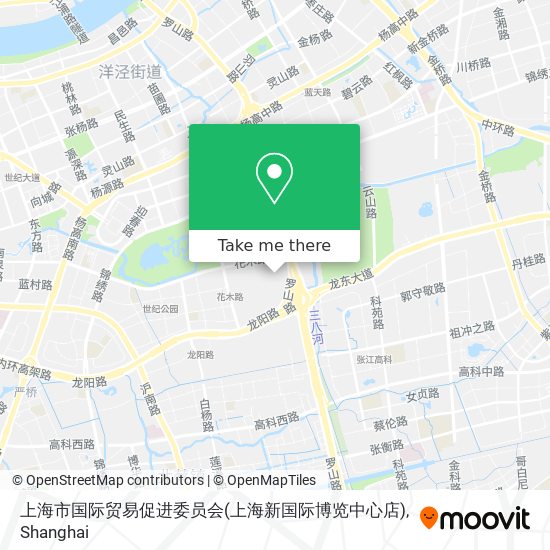 上海市国际贸易促进委员会(上海新国际博览中心店) map