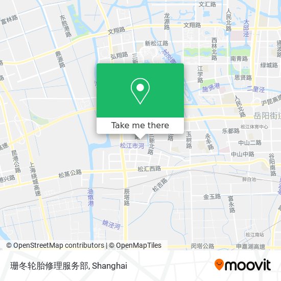 珊冬轮胎修理服务部 map