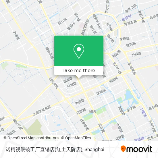 诺柯视眼镜工厂直销店(红土天阶店) map
