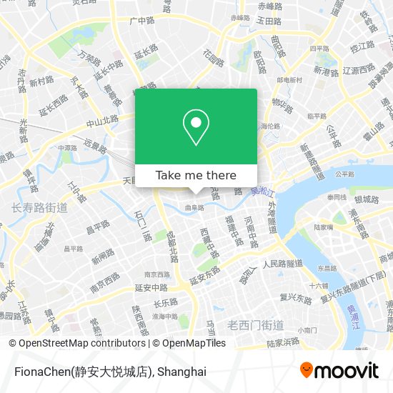 FionaChen(静安大悦城店) map