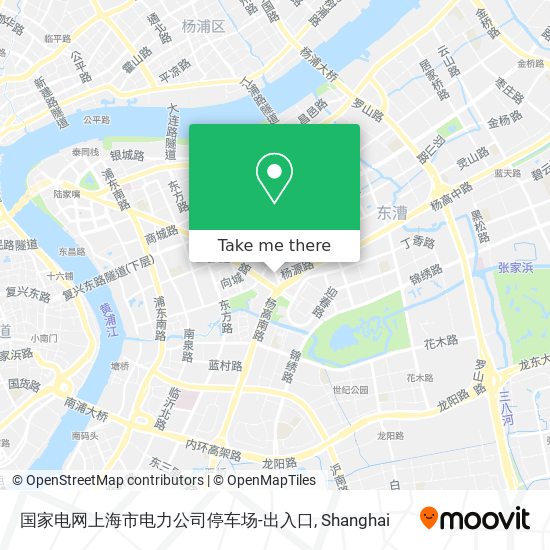 国家电网上海市电力公司停车场-出入口 map
