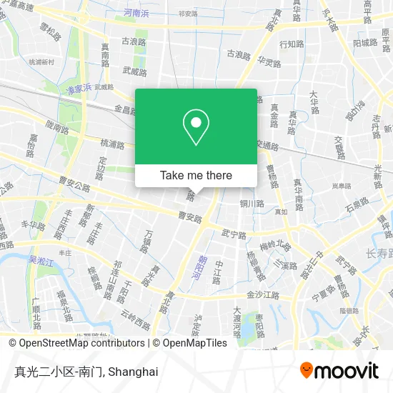 真光二小区-南门 map