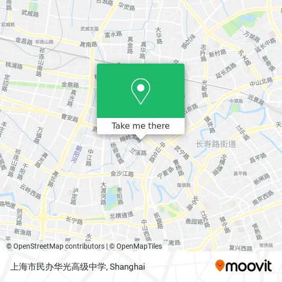 上海市民办华光高级中学 map