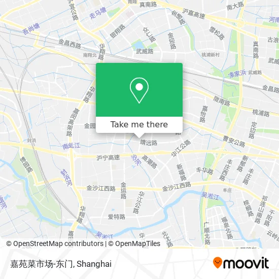 嘉苑菜市场-东门 map