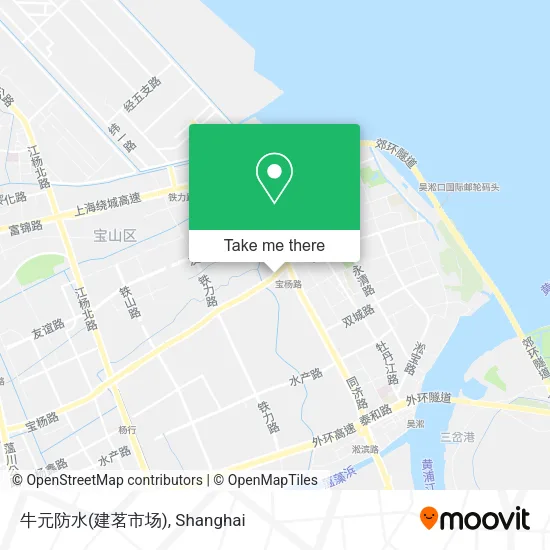 牛元防水(建茗市场) map