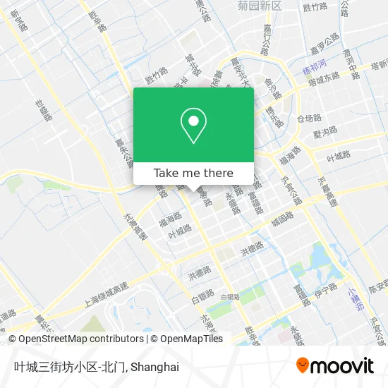 叶城三街坊小区-北门 map