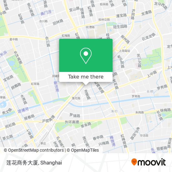 莲花商务大厦 map