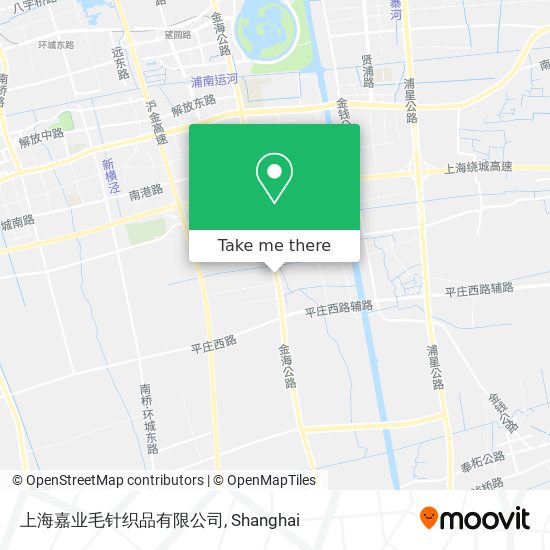 上海嘉业毛针织品有限公司 map