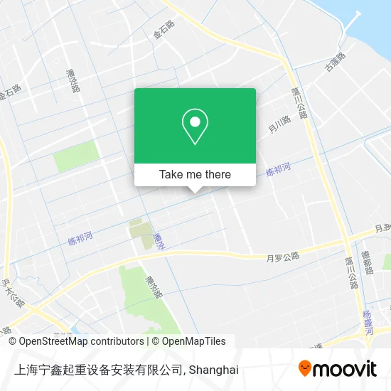上海宁鑫起重设备安装有限公司 map