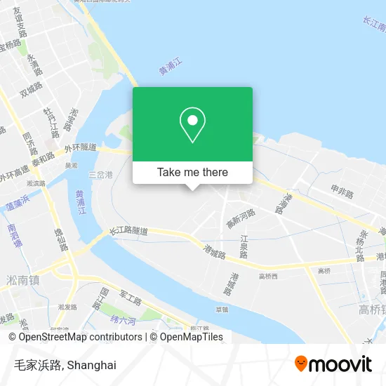 毛家浜路 map