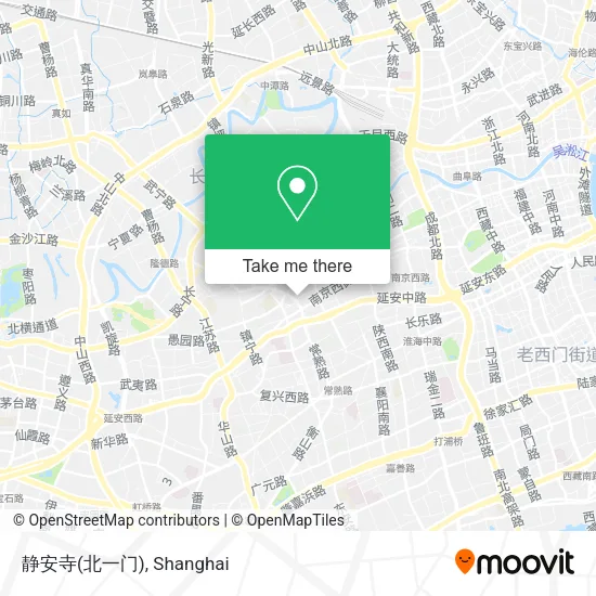 静安寺(北一门) map