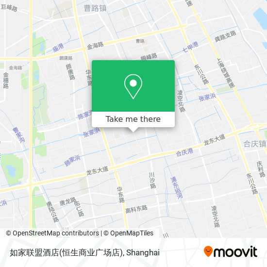 如家联盟酒店(恒生商业广场店) map