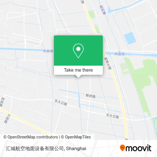 汇城航空地面设备有限公司 map