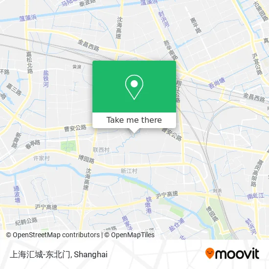 上海汇城-东北门 map
