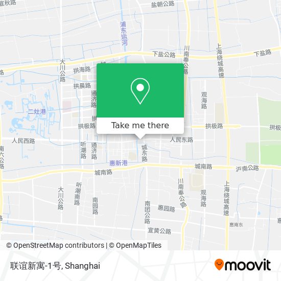 联谊新寓-1号 map